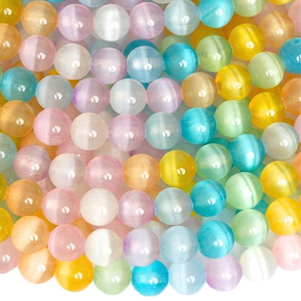 Selenit kor�lky 6mm mix farieb pol�n�ra