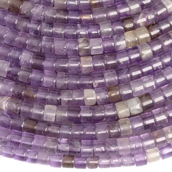 Ametyst mix farieb kor�lky 2x3mm rondelky pol�n�ra