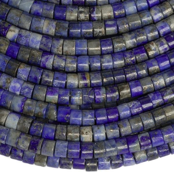 Lapis lazuli kor�lky 2x3mm rondelky pol�n�ra