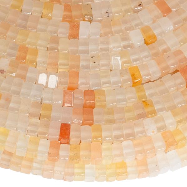 Avantur�n ru�ov� kor�lky 2x4mm �tvorce pol�n�ra