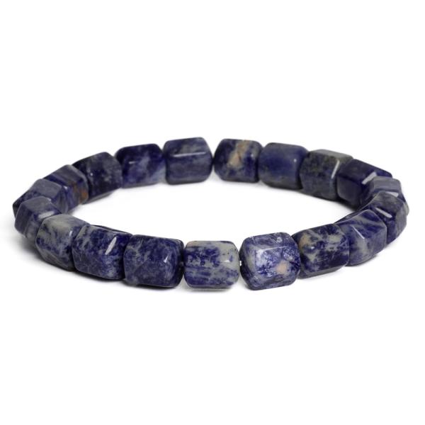 N�ramok sodalit bielomodr� hexagon�lne val�eky