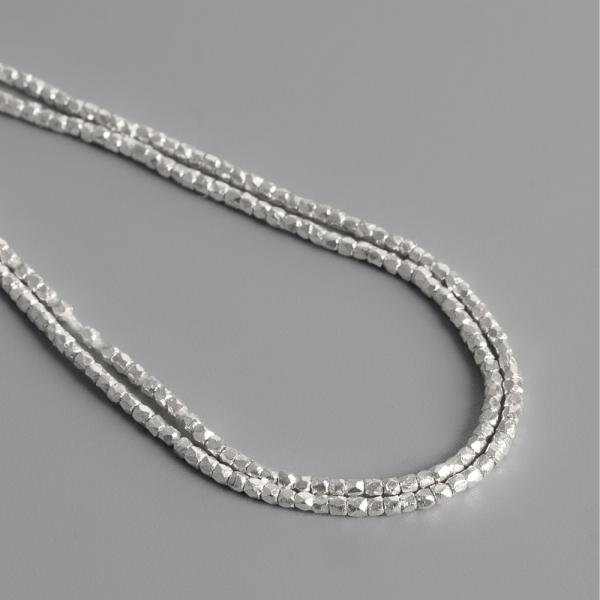 Minikor�lky 1,2x1,2mm Ag925 strieborn� 20ks