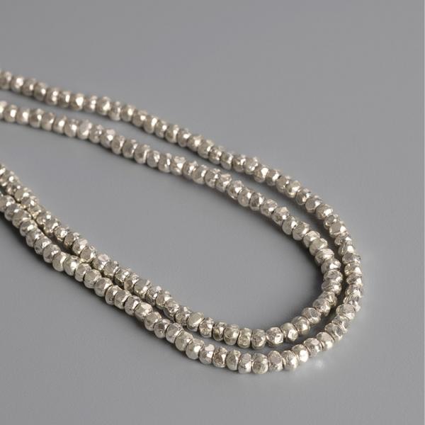 Minikor�lky 2x1,2mm Ag925 strieborn� 10ks