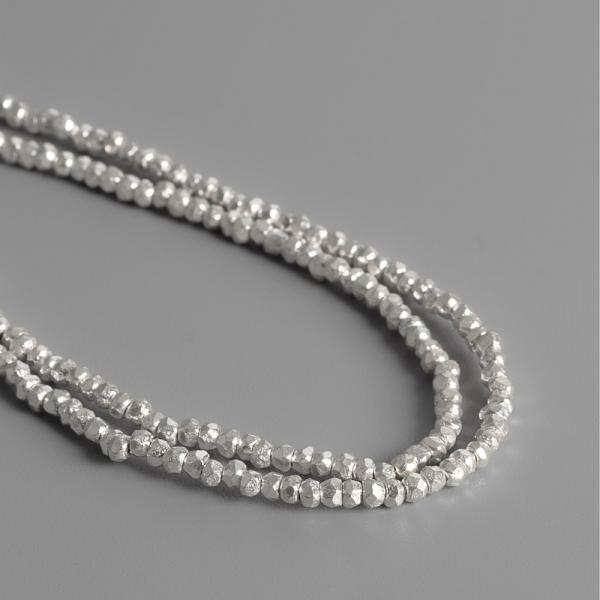 Minikor�lky 2,2x2,2mm Ag925 strieborn� 10ks