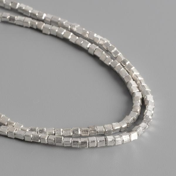 Minikor�lky 1,5x1,5mm Ag925 strieborn� 20ks