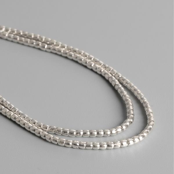 Minikor�lky 1,5x1,5mm Ag925 strieborn� 20ks