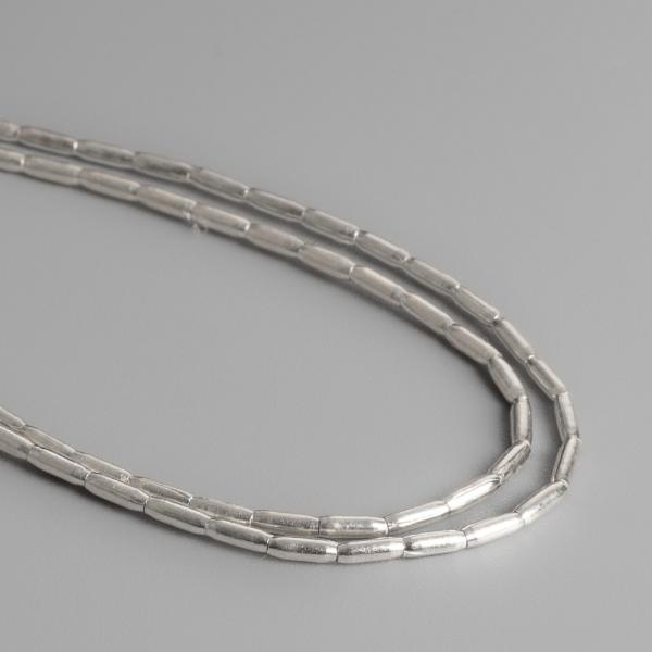 Minikor�lky 1x4mm Ag925 strieborn� 10ks