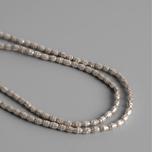 Minikor�lky 1,2x2mm Ag925 strieborn� 10ks