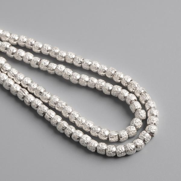 Minikor�lky 3,8x3mm Ag925 strieborn� 3 ks