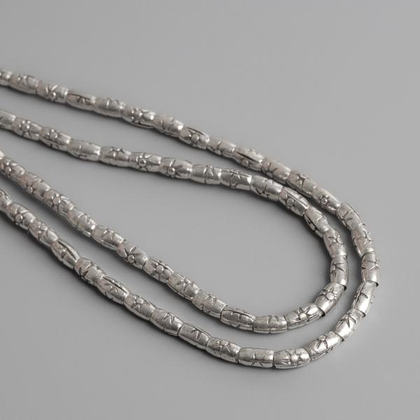 Minikor�lky 2x4,3mm Ag925 strieborn� 3 ks