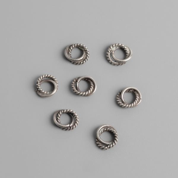 Kruh dvojit� medzikus 7mm Ag925 strieborn�