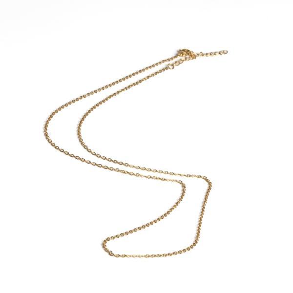 Retiazka 60cm nerez zlat� (Ion Plating)