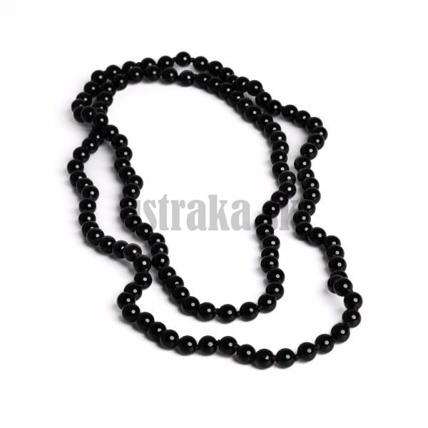 Nhrdelnk uzlkovan 6mm nyx (130cm)