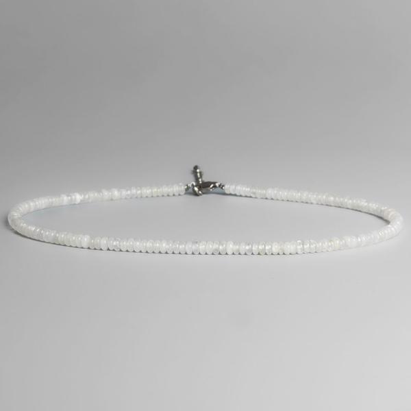 N�hrdeln�k choker rondelky 4x2mm kri�t� mlie�ny