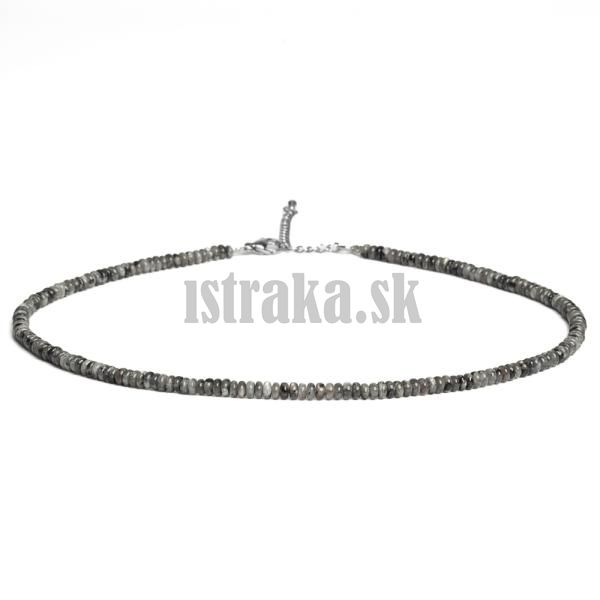 Nhrdelnk choker rondelky 4x2mm larvikit