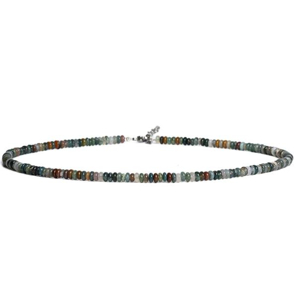 N�hrdeln�k choker rondelky 4x2mm ach�t indick�