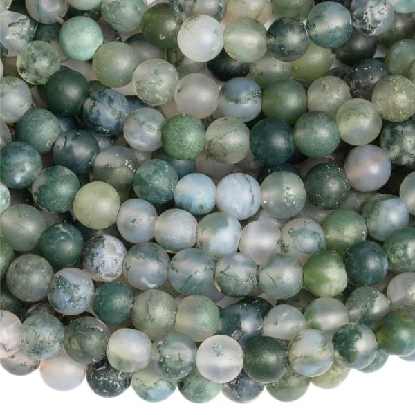 Ach�t machov� kor�lky 4mm matn� �n�ra