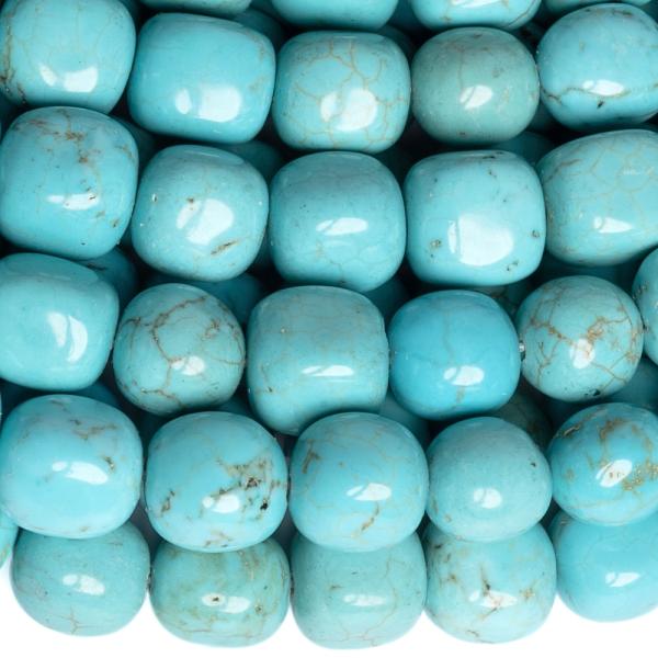 Tyrkenit kor�lky 10x10mm kamienky �n�ra