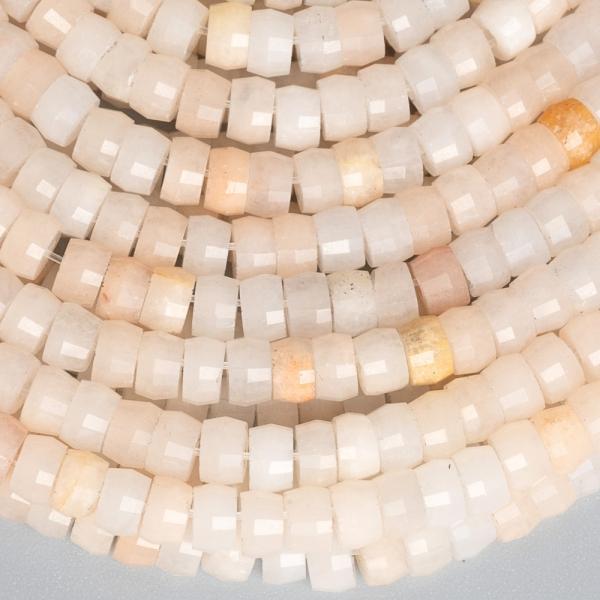 Avantur�n ru�ov� kor�lky 4x2,5mm heishi br�sen� pol�n�ra
