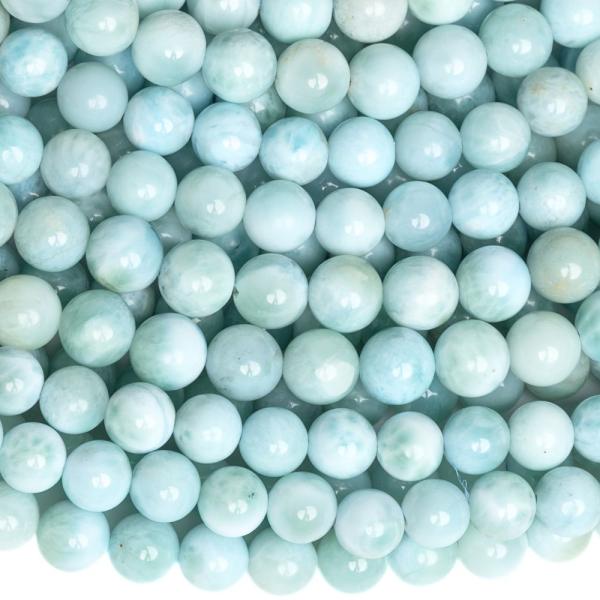Larimar AA kvalita 6mm pol�n�ra