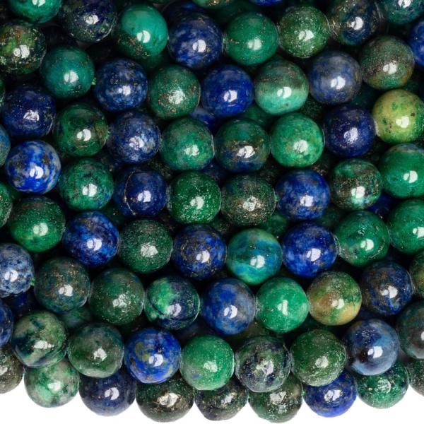 Lapis lazuli a chryzokol kor�lky 6mm �n�ra