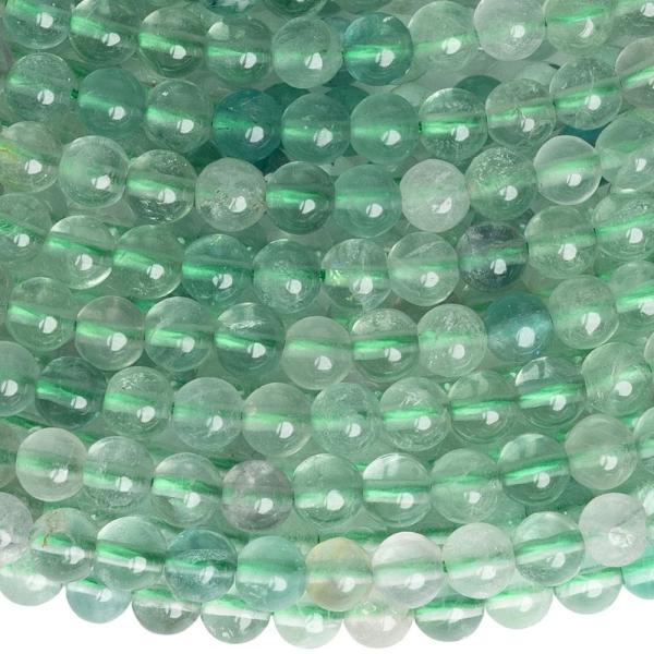 Fluorit zelen� kor�lky 4mm �n�ra