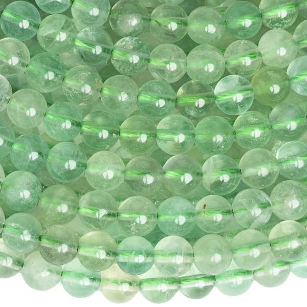 Fluorit zelen� kor�lky 6,5mm �n�ra