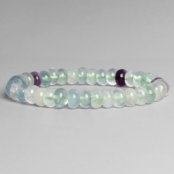 N�ramok fluorit  5x8mm tu�n� rondelky
