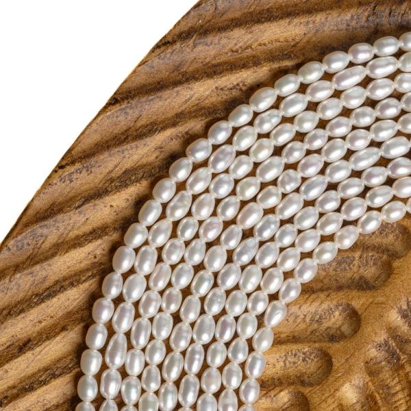 Perly rie�ne kor�lky 3,5x5mm podlhovast� A kvalita �n�ra