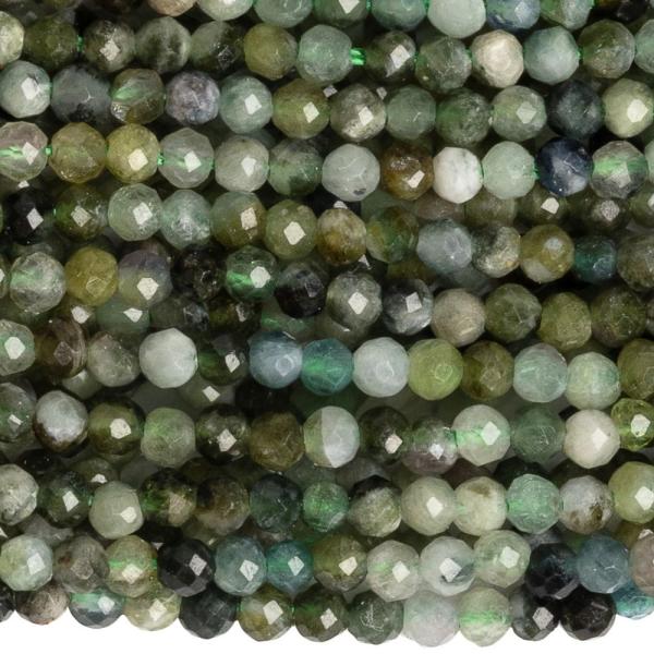Turmal�n zelen� mix farieb kor�lky 2,5mm �n�ra