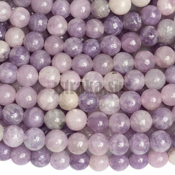 Lepidolit svetl korlky 4mm nra