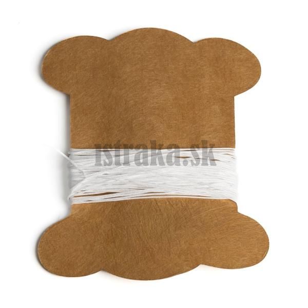 nrka nylonov 0,5mm biela 9m