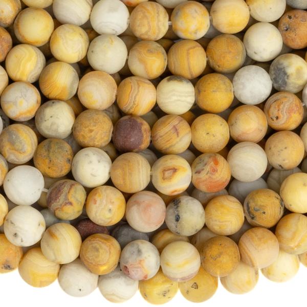 Ach�t crazy lace kor�lky 6mm matn� �n�ra