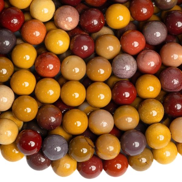 Jaspis mookait kor�lky 8mm �n�ra