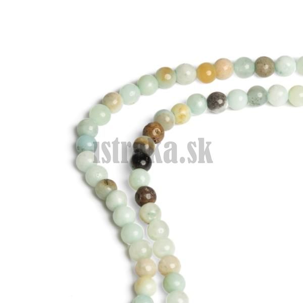 Amazonit korlky 4mm nra