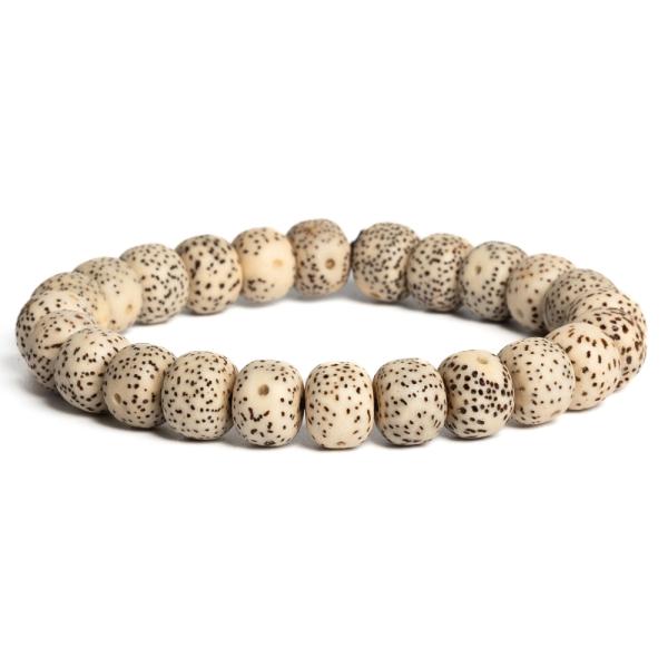 N�ramok lotosov� semia�ka biele 9x7mm