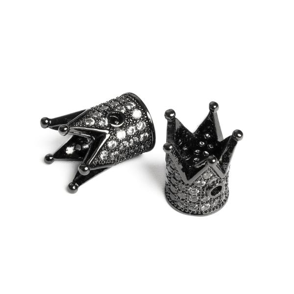 Korunka kor�lka �ierna s bielymi zirk�nmi