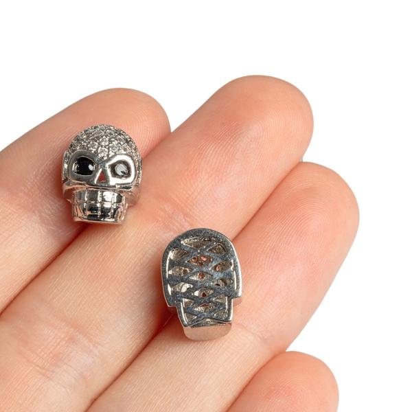 1631-lebka-koralka-striebra-s-bielymi-zirkonmi-2