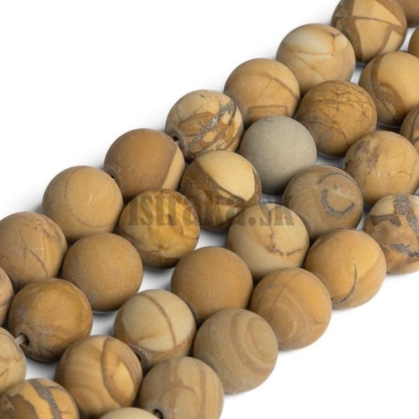 Jaspis Mars korlky 8mm matn nra