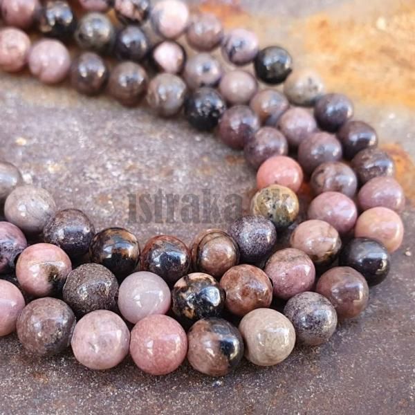Rodonit mix farieb korlky 6mm nra
