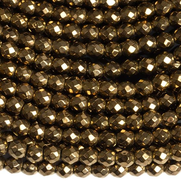 Hematit kor�lky 3mm meden� br�sen� �n�ra