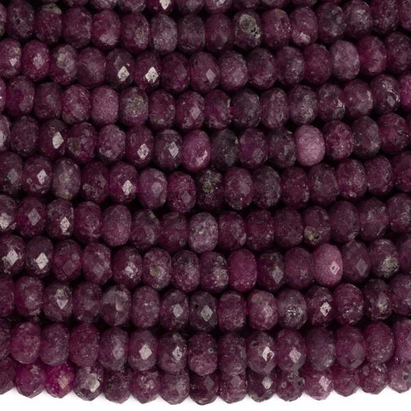 Rubn korlky 4x3mm rondelky brsen nra