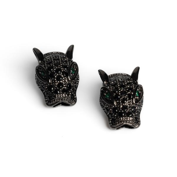 Leopard kor�lka �ierna s �iernymi zirk�nmi