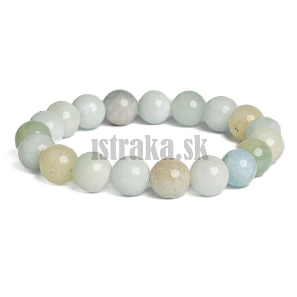 Nramok akvamarn mix farieb 10mm