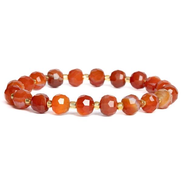 N�ramok sardonyx 6x8mm br�sen� rondelky s rokajlom