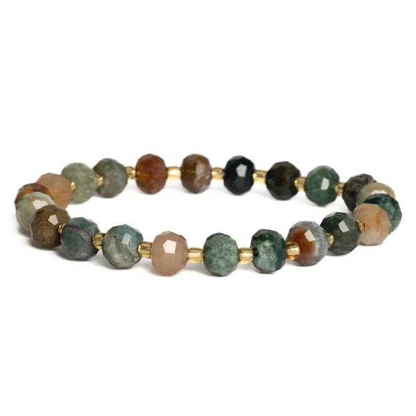 N�ramok ach�t indick� 6x8mm br�sen� rondelky s rokajlom