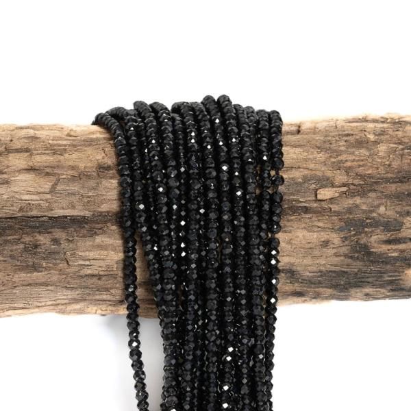 Spinel korlky 2,5x2mm rondelky brsen nra