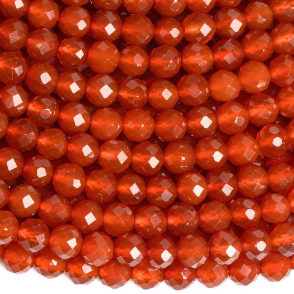 Karneol kor�lky 4mm br�sen� �n�ra