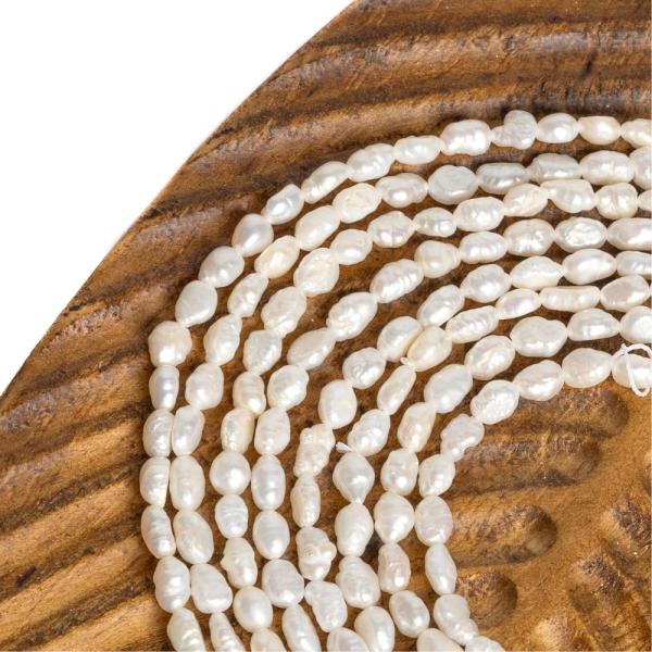 Perly rie�ne kor�lky 6x4mm podlhovast� �n�ra