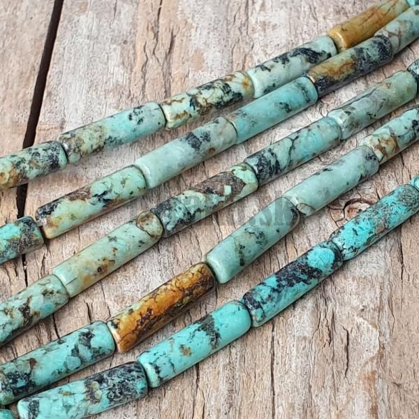 Tyrkys africk korlky 4x13mm trubiky nra